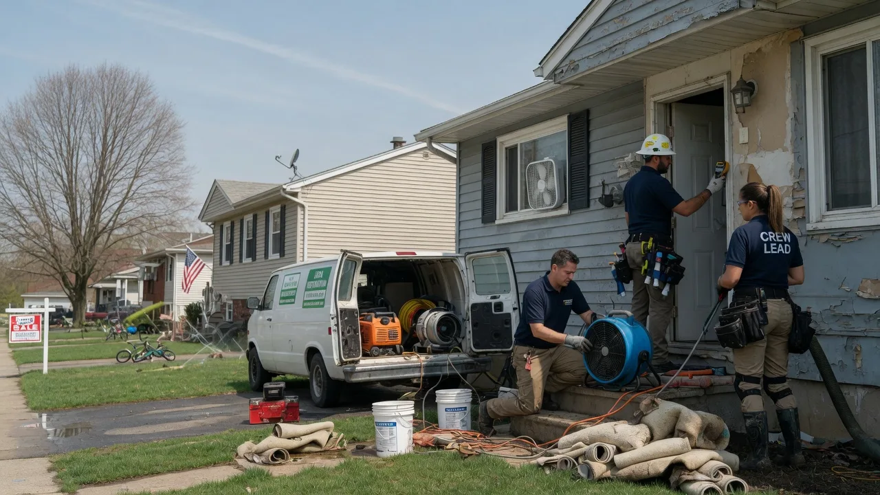 Flood Cleanup in Ben Franklin, TX near me