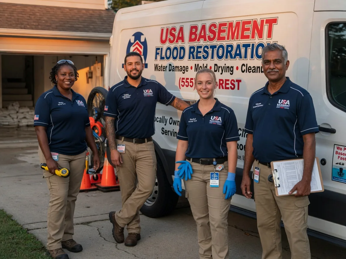 Basement Flood Cleanup company in Ben Franklin, TX