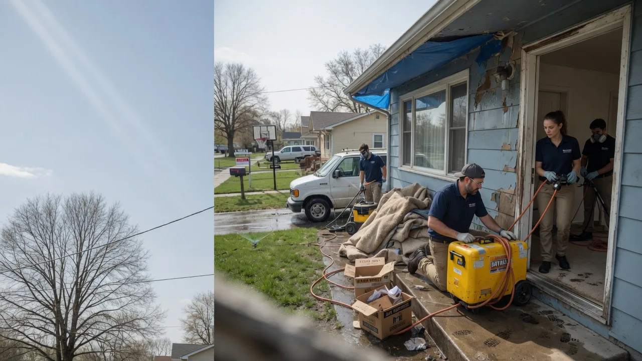 Basement Flood Cleanup in Ben Franklin, TX near me